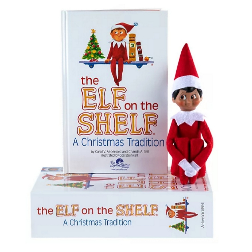 THE ELF ON THE SHELF Keepsake Box Set Boy Elf Christmas Holiday